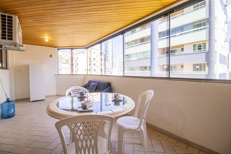 CSL61 - Churrasqueira, Climatizado, Sacada, 3 Dorm