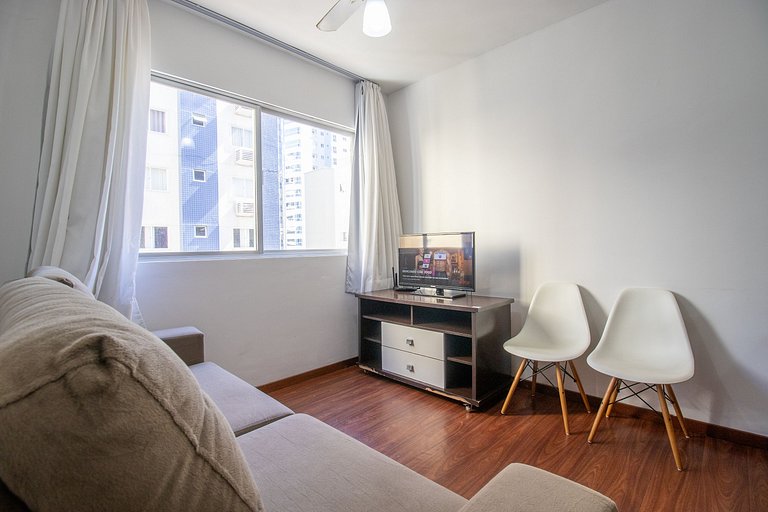 VNZ13A - Quadra Mar, Garagem, Climatizado, Wi-Fi