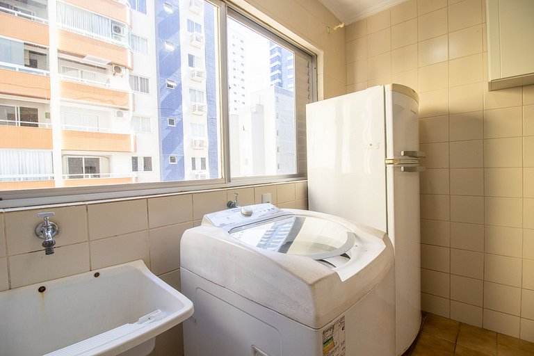VNZ13A - Quadra Mar, Garagem, Climatizado, Wi-Fi