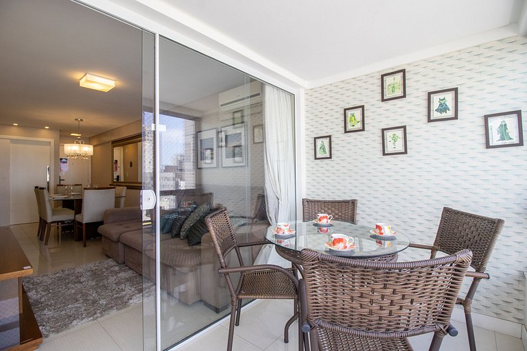 BK81 - 3 Dorm, Climatizado, 2 Garagens, Wi-Fi