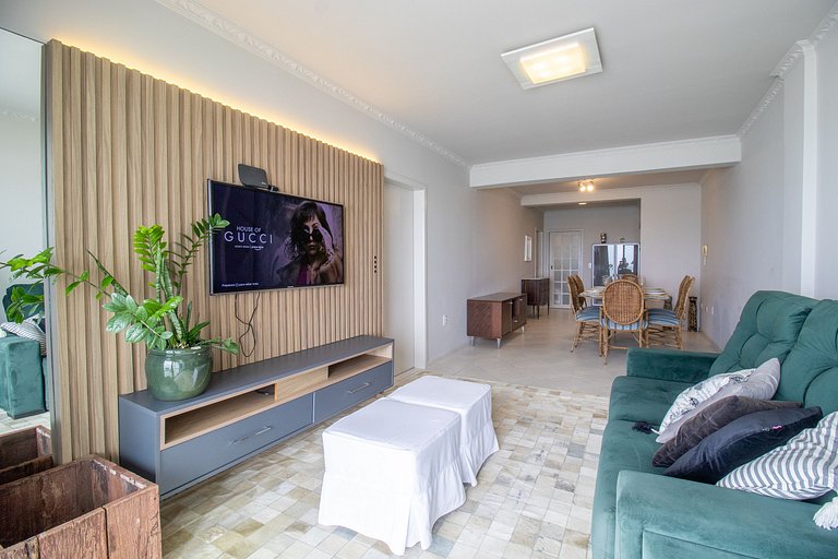 IPY92 - Vista Mar, 3 Dorm, Climatizado, Wi-fi