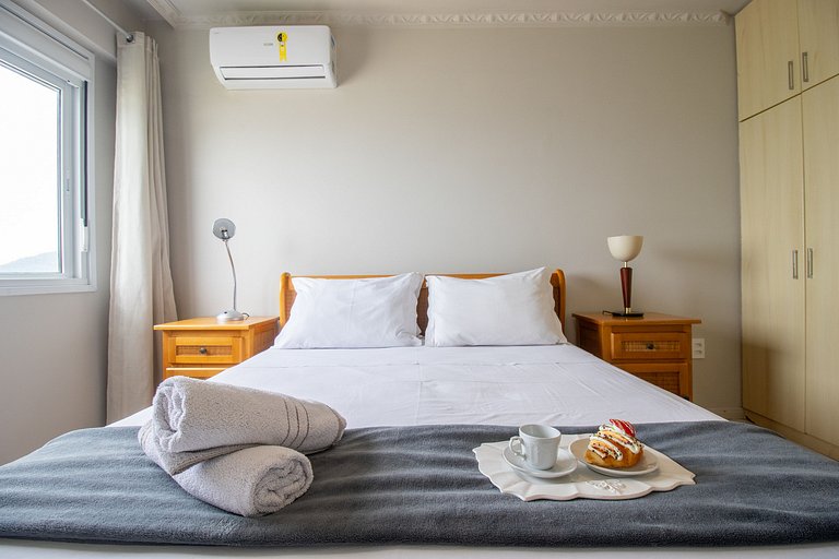 IPY92 - Vista Mar, 3 Dorm, Climatizado, Wi-fi
