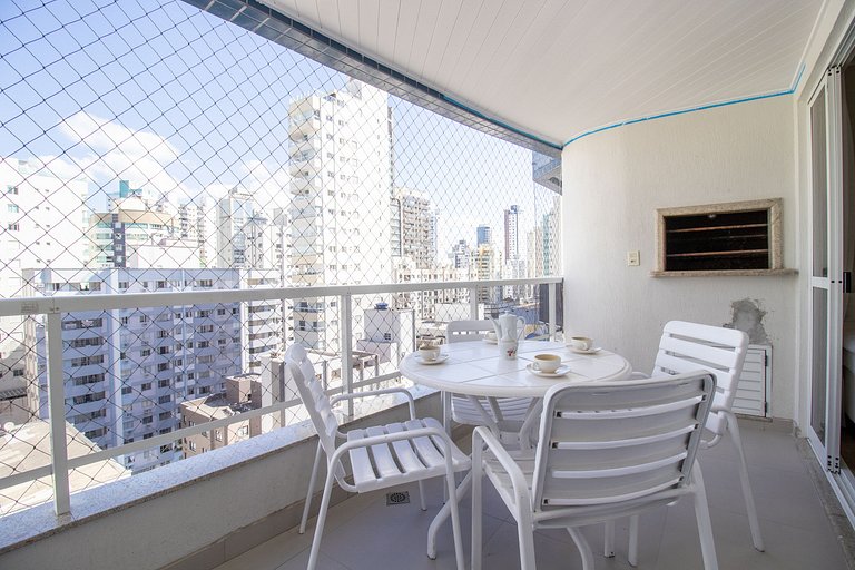 JSD73 - Churrasqueira, Sacada, 3 Dorm, Climatizado