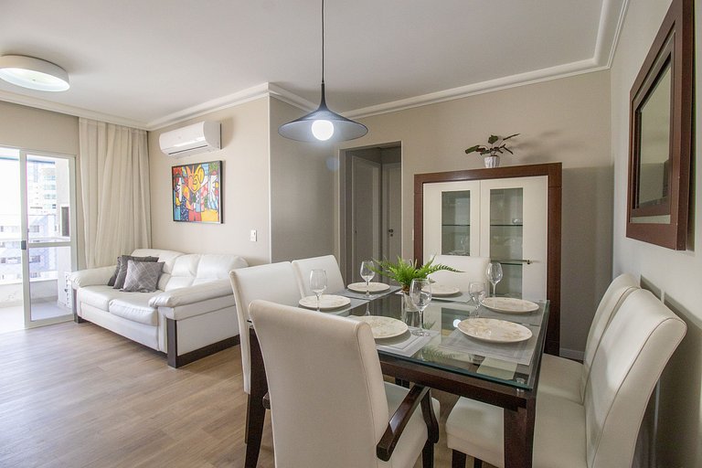 JSD73 - Churrasqueira, Sacada, 3 Dorm, Climatizado