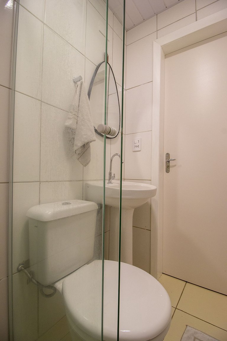JOA23 - 1 Dorm, Climatizado, Garagem, TV Smart