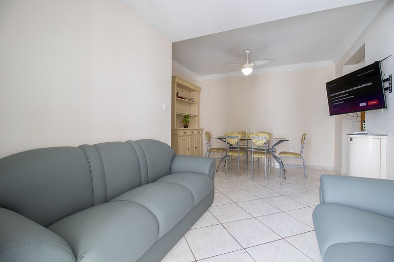 CRM71 - 3 Dorm, Centro, TV Smart, Garagem, Wi-Fi