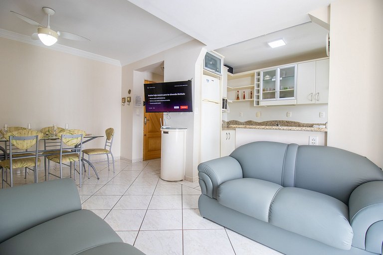 CRM71 - 3 Dorm, Centro, TV Smart, Garagem, Wi-Fi