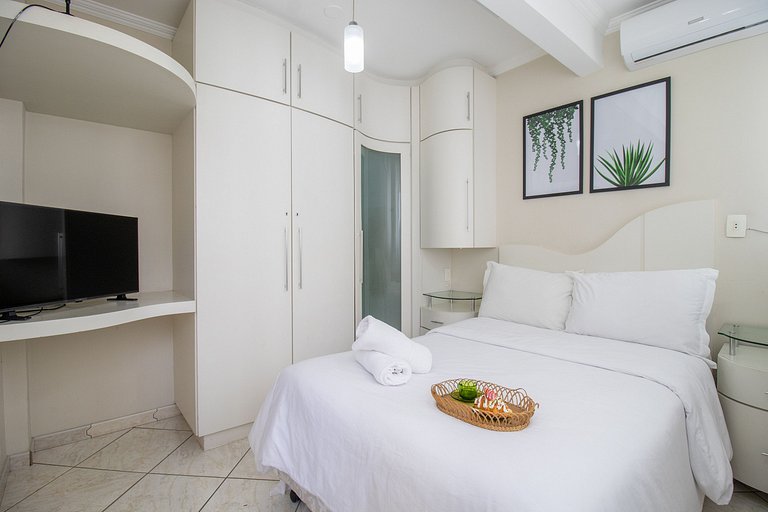 CRM71 - 3 Dorm, Centro, TV Smart, Garagem, Wi-Fi