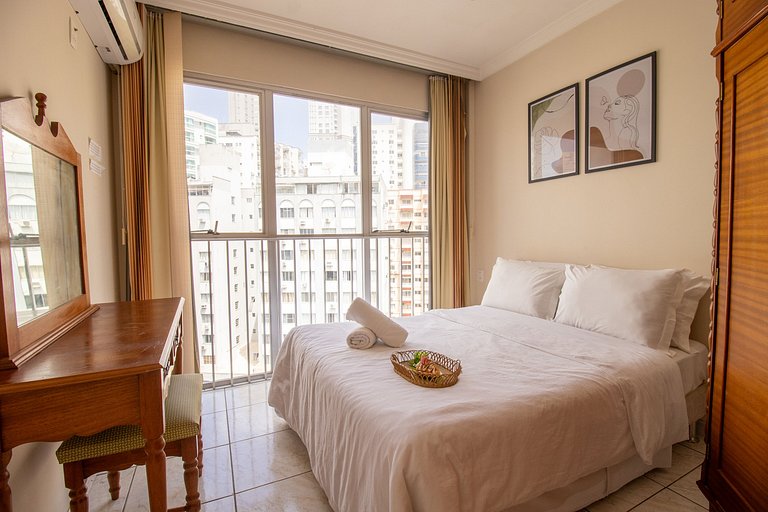 CRM71 - 3 Dorm, Centro, TV Smart, Garagem, Wi-Fi