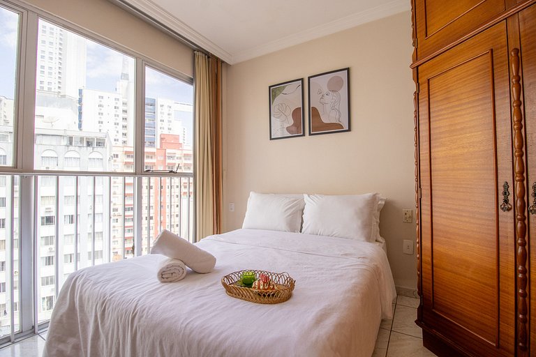 CRM71 - 3 Dorm, Centro, TV Smart, Garagem, Wi-Fi