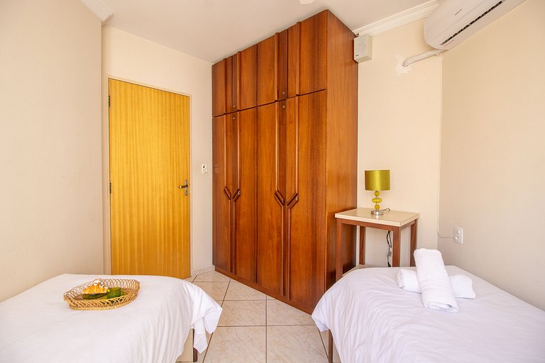 CRM71 - 3 Dorm, Centro, TV Smart, Garagem, Wi-Fi