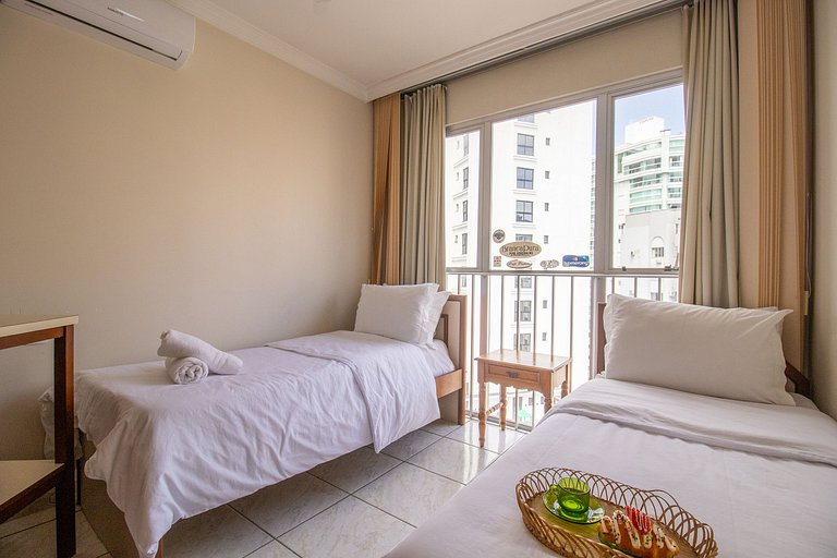 CRM71 - 3 Dorm, Centro, TV Smart, Garagem, Wi-Fi