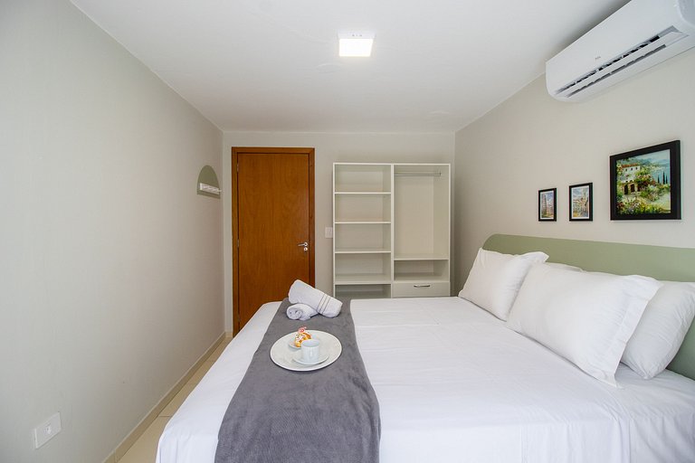 NUN21 - 2Dorm, Sacada, Garagem, TV Smart