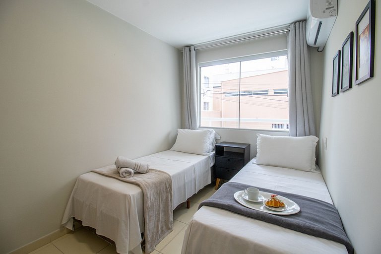NUN21 - 2Dorm, Sacada, Garagem, TV Smart