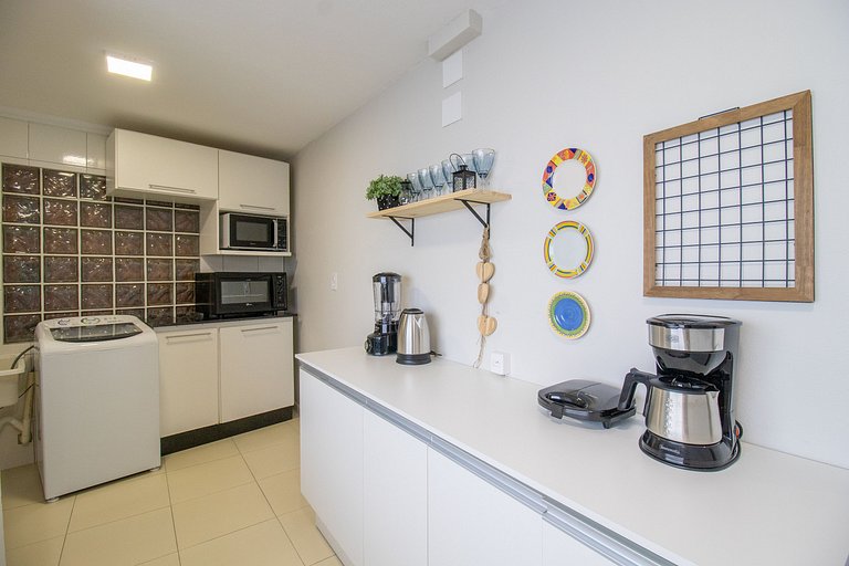 NUN21 - 2Dorm, Sacada, Garagem, TV Smart