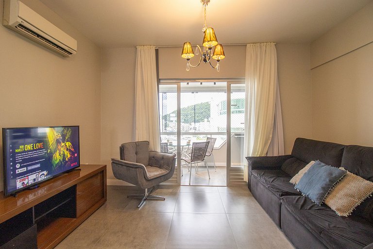 CTM72 - Churrasq, Climatizado, TV Smart, Sacada
