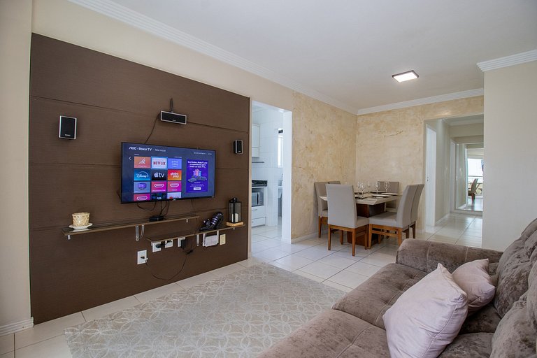QUA21 - 3Dorm, Churrasqueira na sacada, Garagem
