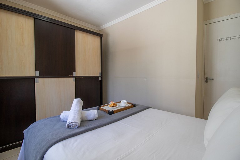 QUA21 - 3Dorm, Churrasqueira na sacada, Garagem