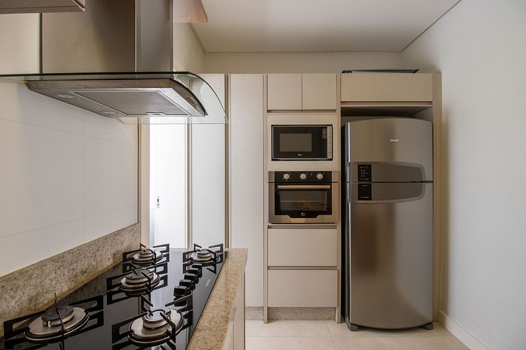 PDE3D - 2 Suítes, Av. Atlântica, Moderno, Garagem