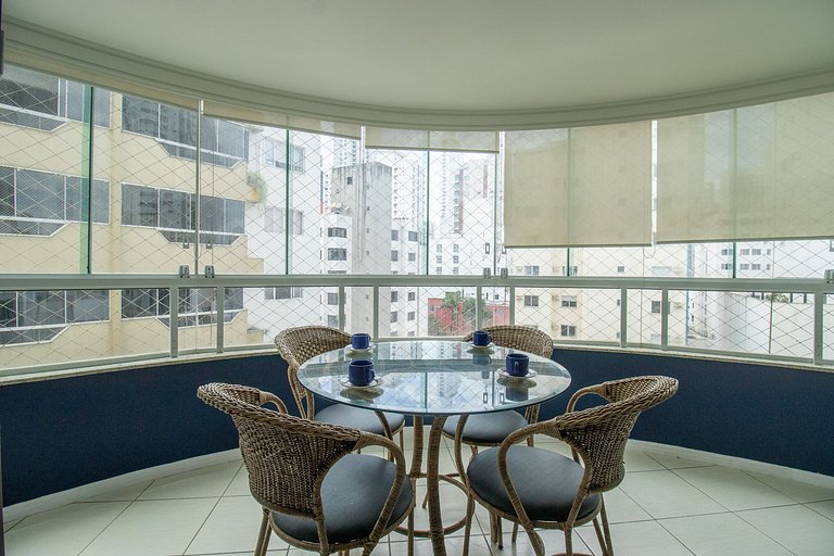 SOL42 - 3Dorm, Climatizado, 3 Garagens, Churrasq