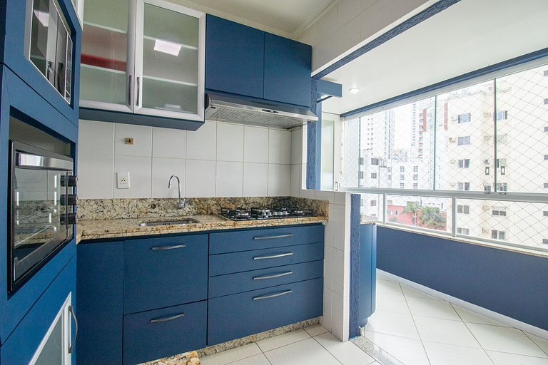 SOL42 - 3Dorm, Climatizado, 3 Garagens, Churrasq