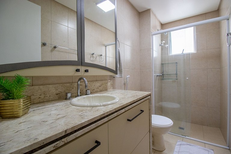 SOL42 - 3Dorm, Climatizado, 3 Garagens, Churrasq