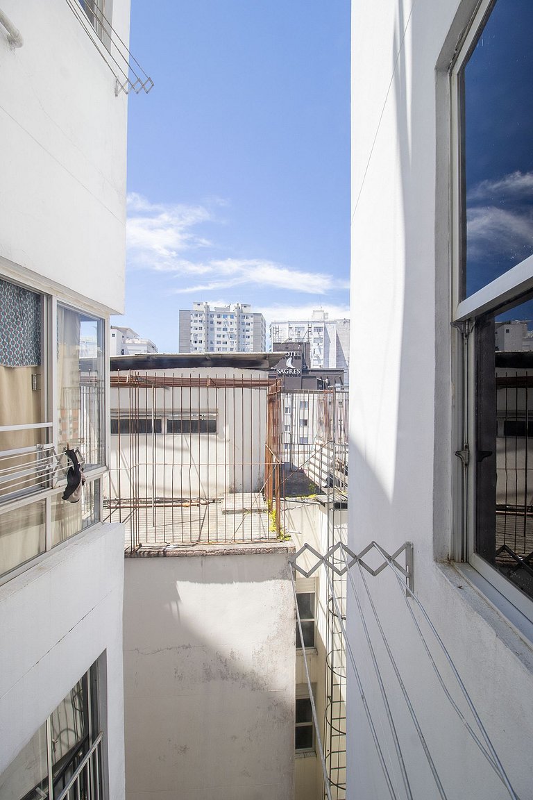PRN18 - Próx Calçadão, Flat Charmoso, Garagem