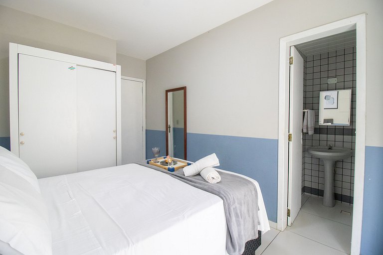 MZT21 - Quadra Mar, Sacada, 2 Dorm Climatizados