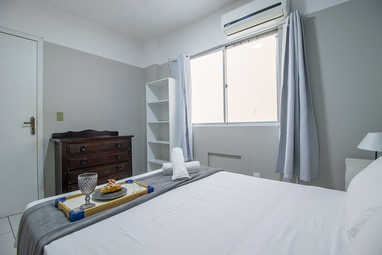 MZT21 - Quadra Mar, Sacada, 2 Dorm Climatizados