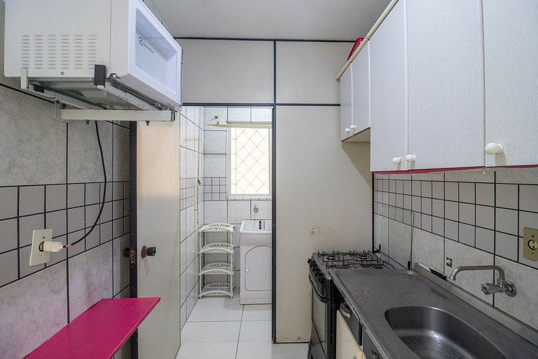 MZT21 - Quadra Mar, Sacada, 2 Dorm Climatizados