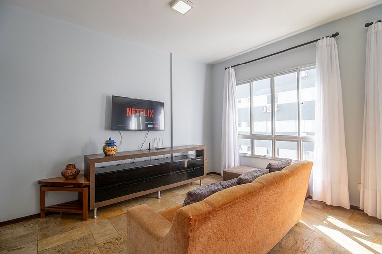 EUG61 - 3Dorm, Quadra Mar, Climatizado, 2 Garagem