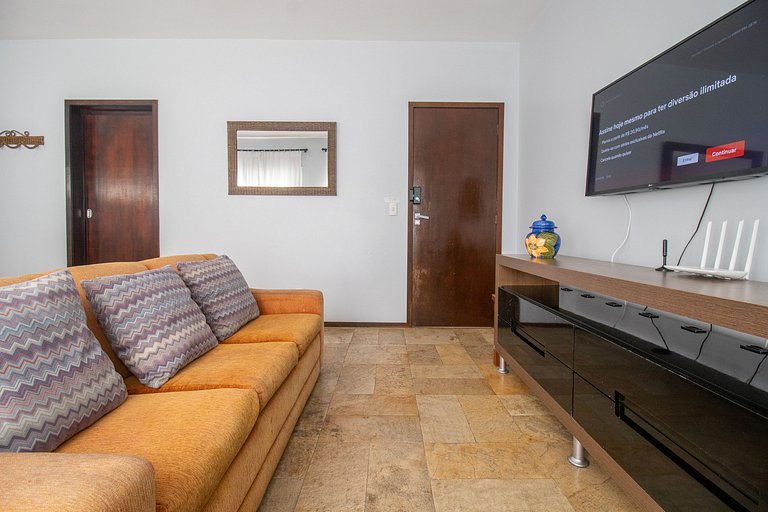 EUG61 - 3Dorm, Quadra Mar, Climatizado, 2 Garagem
