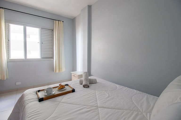 EUG61 - 3Dorm, Quadra Mar, Climatizado, 2 Garagem