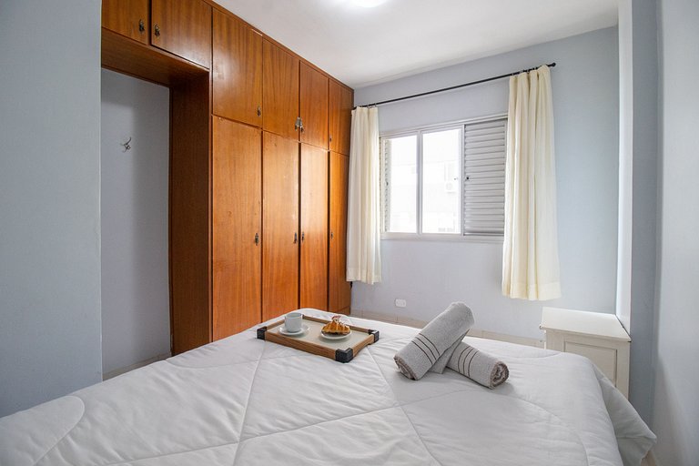EUG61 - 3Dorm, Quadra Mar, Climatizado, 2 Garagem