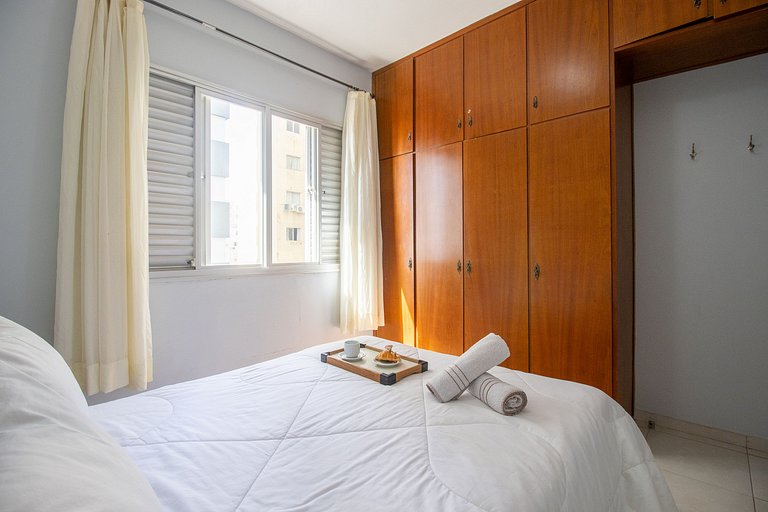EUG61 - 3Dorm, Quadra Mar, Climatizado, 2 Garagem