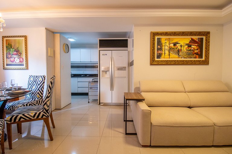ACC25C - Quadra do Mar, Garagem, Climatizado, 3 DR