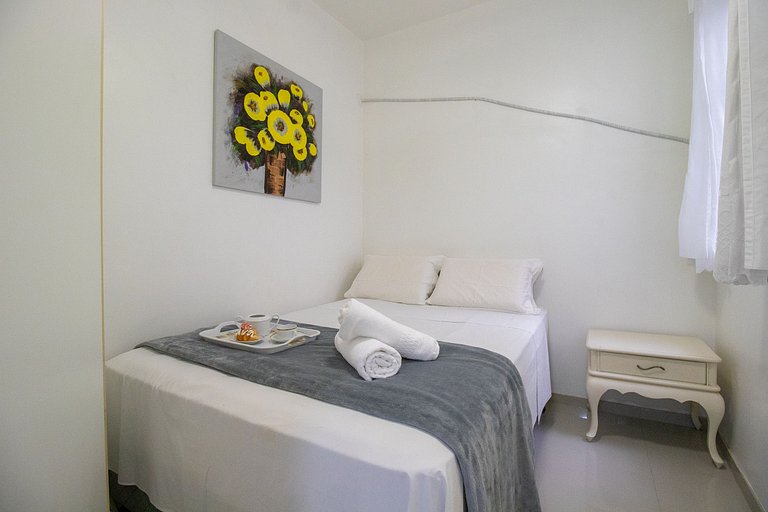 PRN12 - Climatizado, Próx Calçadão, Sacada, 2 Dorm