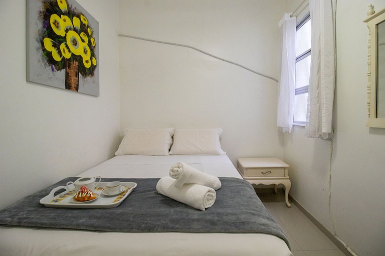 PRN12 - Climatizado, Próx Calçadão, Sacada, 2 Dorm