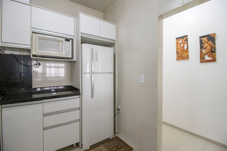 PRN12 - Climatizado, Próx Calçadão, Sacada, 2 Dorm