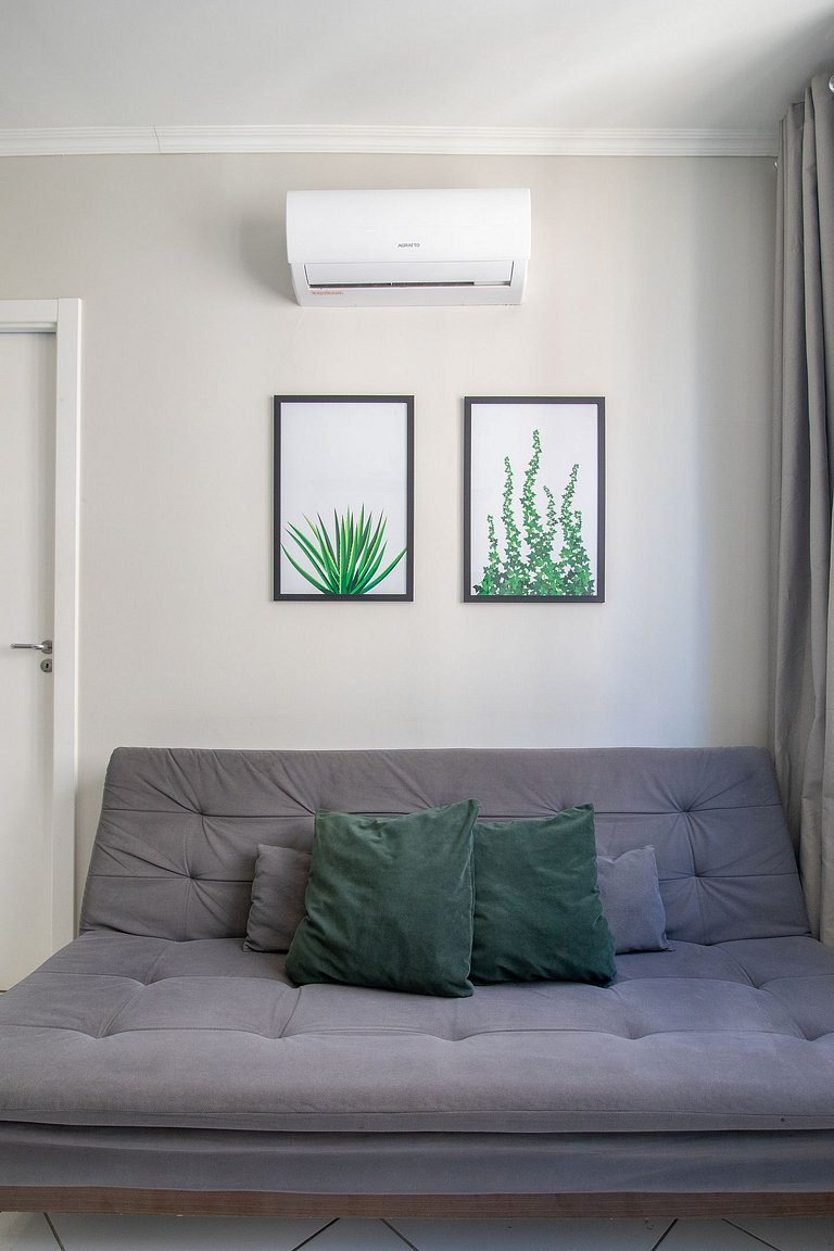 POS73B - Climatizado, TV Smart, Próx Av. Brasil