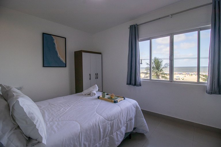 ABM22 - Frente Mar, 3 Dorm Climatizados, Garagem
