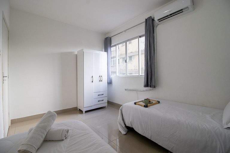 ABM22 - Frente Mar, 3 Dorm Climatizados, Garagem
