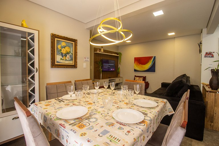 CRM25 - Lindo Espaço, Climatizado, 2 Dorm, Garagem