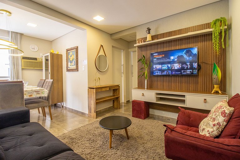CRM25 - Lindo Espaço, Climatizado, 2 Dorm, Garagem