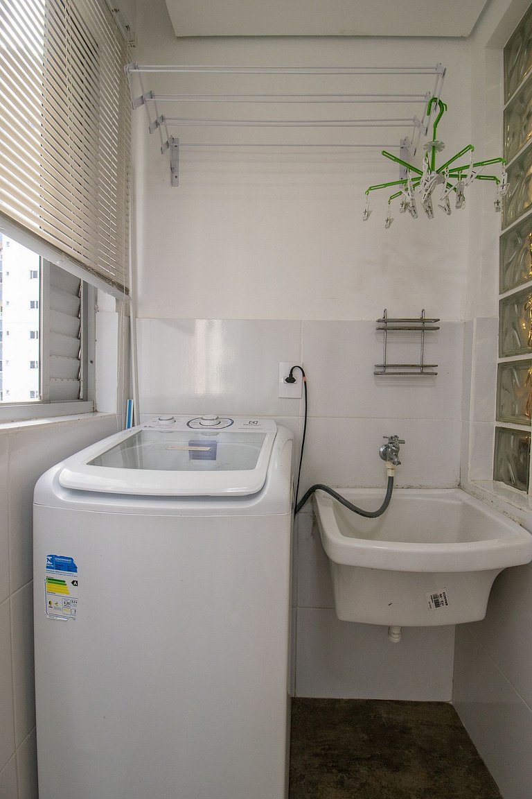 CRM25 - Lindo Espaço, Climatizado, 2 Dorm, Garagem