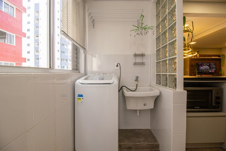 CRM25 - Lindo Espaço, Climatizado, 2 Dorm, Garagem