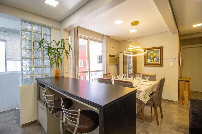 CRM25 - Lindo Espaço, Climatizado, 2 Dorm, Garagem