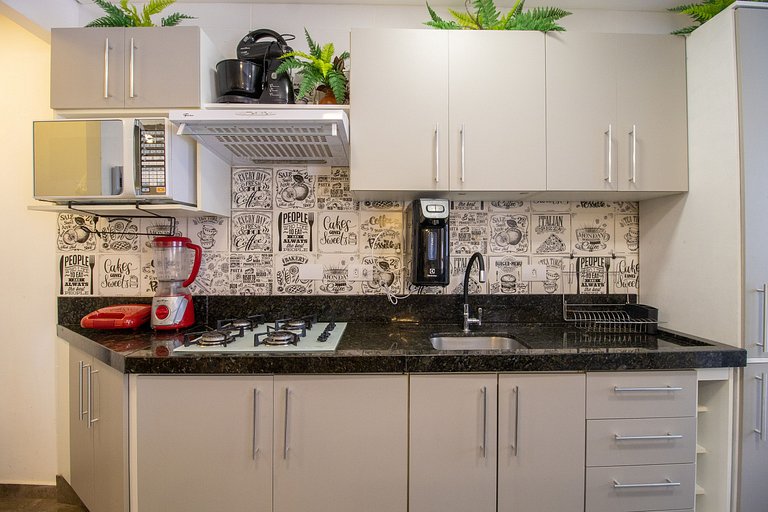 CRM25 - Lindo Espaço, Climatizado, 2 Dorm, Garagem