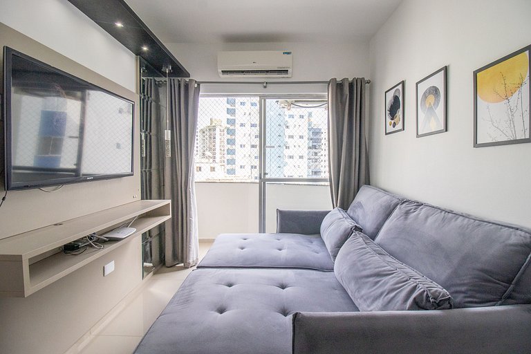 MTEY83 - 1 Dorm, Av. Brasil, Climatizado, Garagem