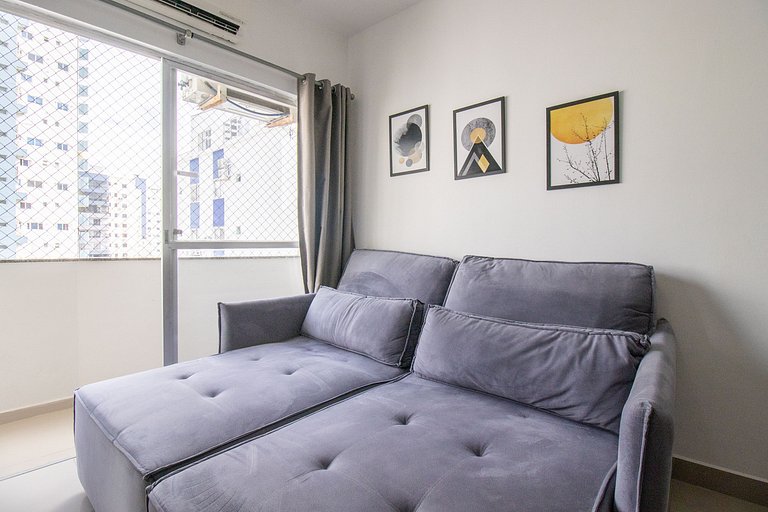 MTEY83 - 1 Dorm, Av. Brasil, Climatizado, Garagem